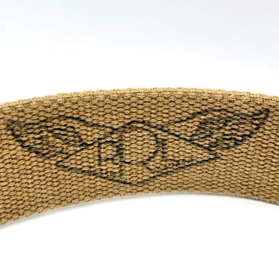 Ralph Lauren RRL Ralph Lauren Military Canvas Belt Khaki Brown Logo Excellent Condition Men 36 Leather Canvas Belt Military/Webbed Brown Color Belt Size 36 - 5 Thumbnail