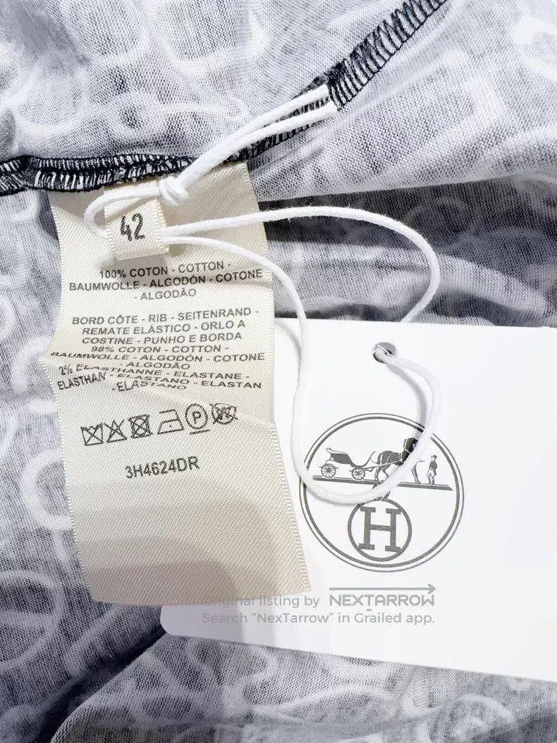 Hermes Hermes Short Sleeve Size M / US 6-8 / IT 42-44 - 4 Thumbnail