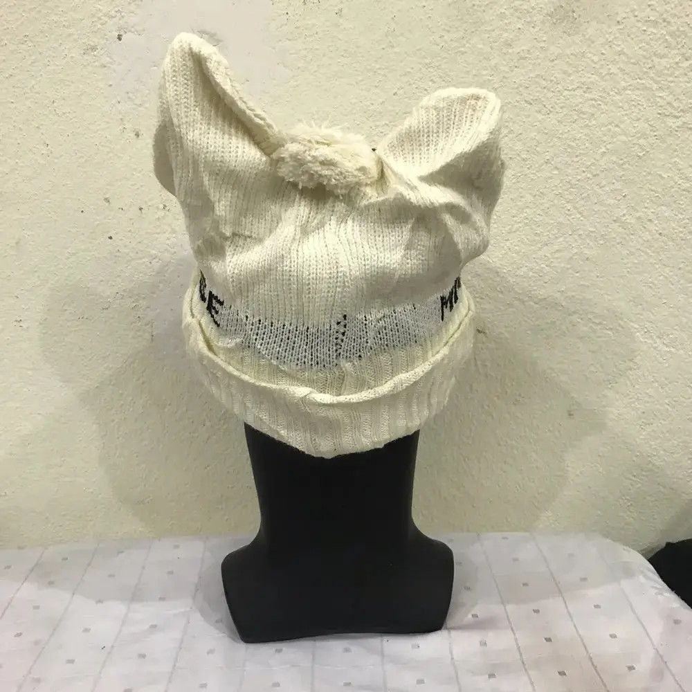 Mickey Mouse Disney Mickey Mouse Big Logo Bunny Horn Beanie Hat Size ONE SIZE - 6 Thumbnail