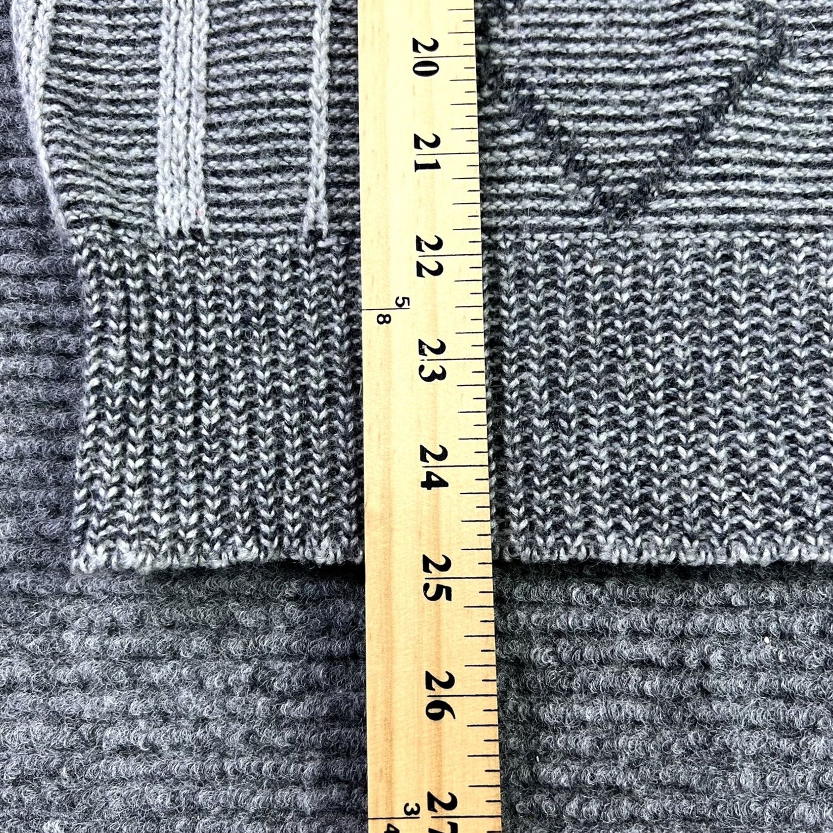 Vintage VINTAGE Charter Oak Sweater Geometric Pattern Gray Medium Mens Cardigan Crew Neck Long Sleeve Knit Size US M / EU 48-50 / 2 - 5 Thumbnail
