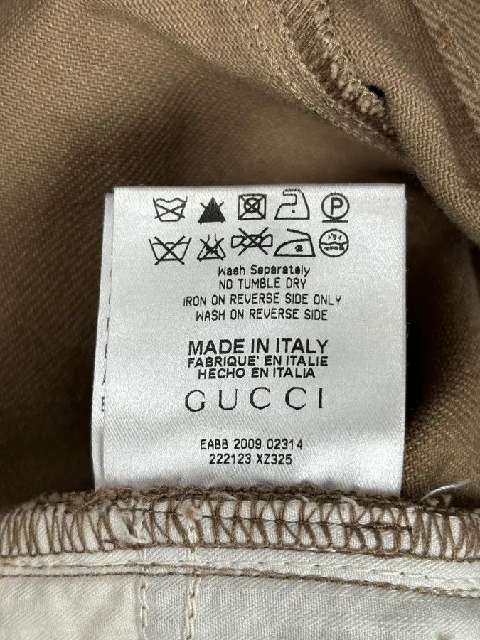 Gucci SS2009 Gucci Beige Classy Slim Pants Size US 31 - 13 Thumbnail