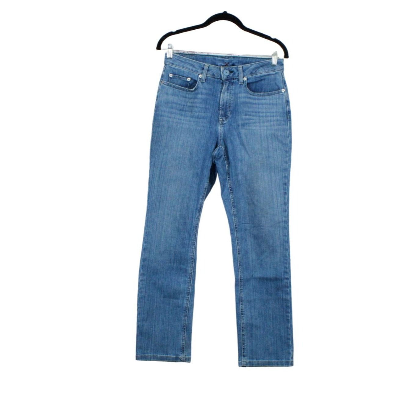 L.L. Bean LL Bean Women's Jeans Mid Rise Straight Leg Bright Indigo Size 30" / US 8 / IT 44 - 1 Thumbnail