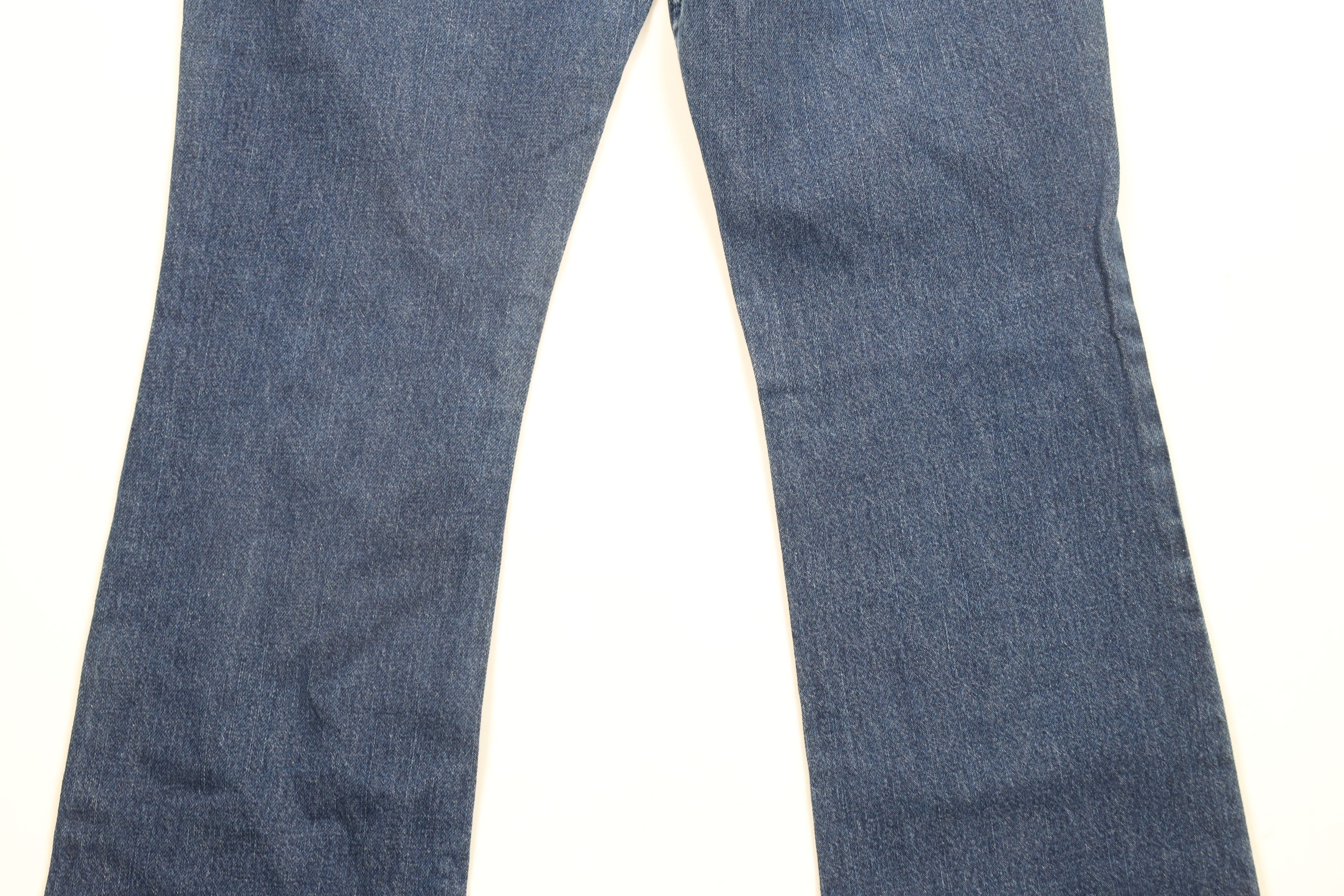 Tommy Hilfiger × Vintage Vintage Y2K 2001 Tommy Hilfiger Flared Wide Leg Denim Jeans Size 28" / US 6 / IT 42 - 10 Thumbnail