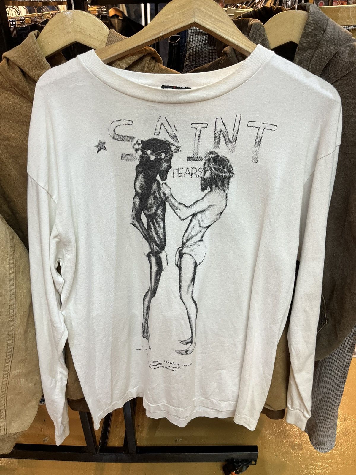 Saint Michael VINTAGE SAINT MICHAEL LONG SLEEVE TEE Size US L / EU 52-54 / 3 - 1 Thumbnail