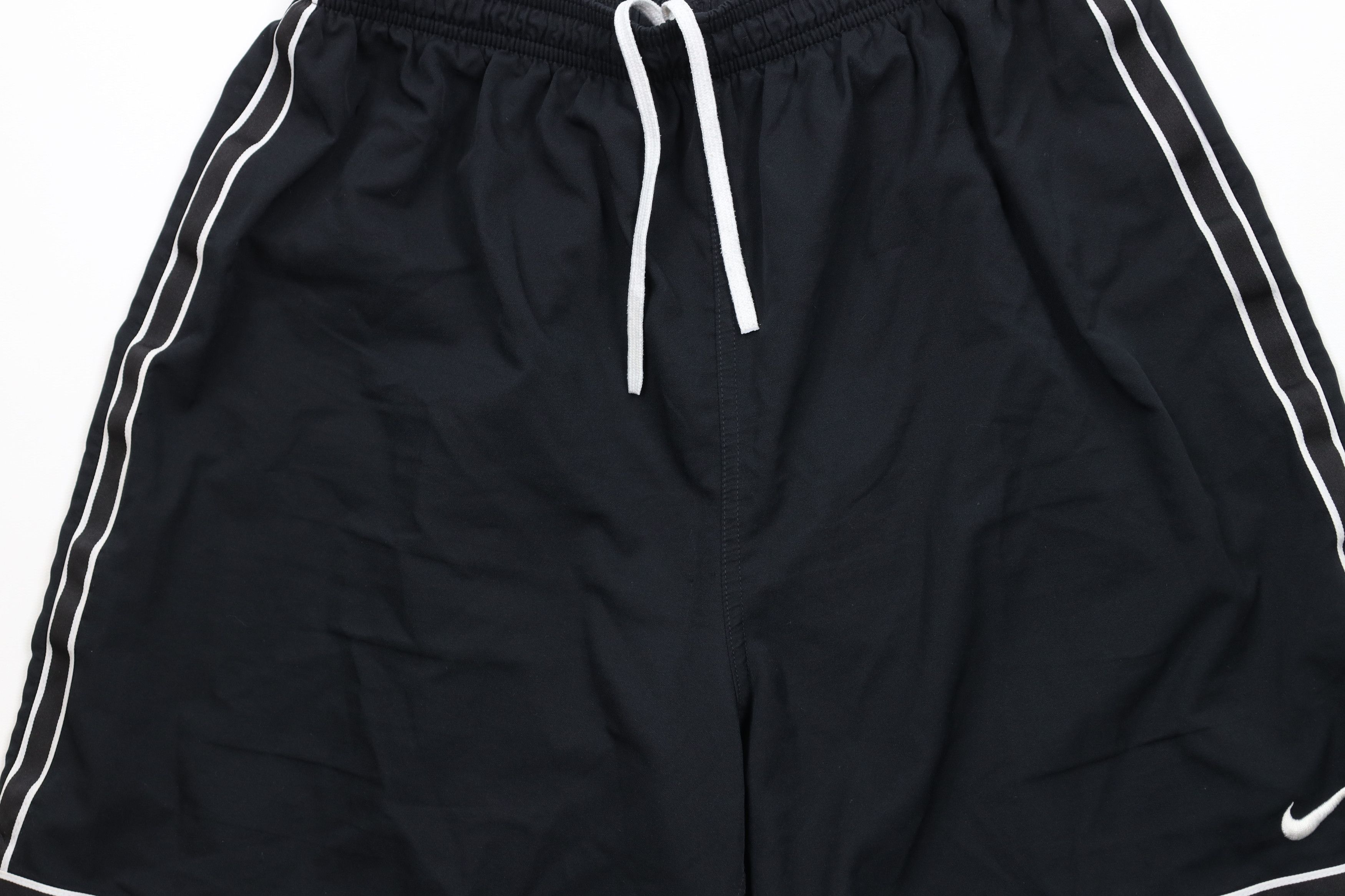 Nike × Vintage Vintage Nike Running Jogging Soccer Shorts Black Polyester Size US 32 / EU 48 - 3 Thumbnail