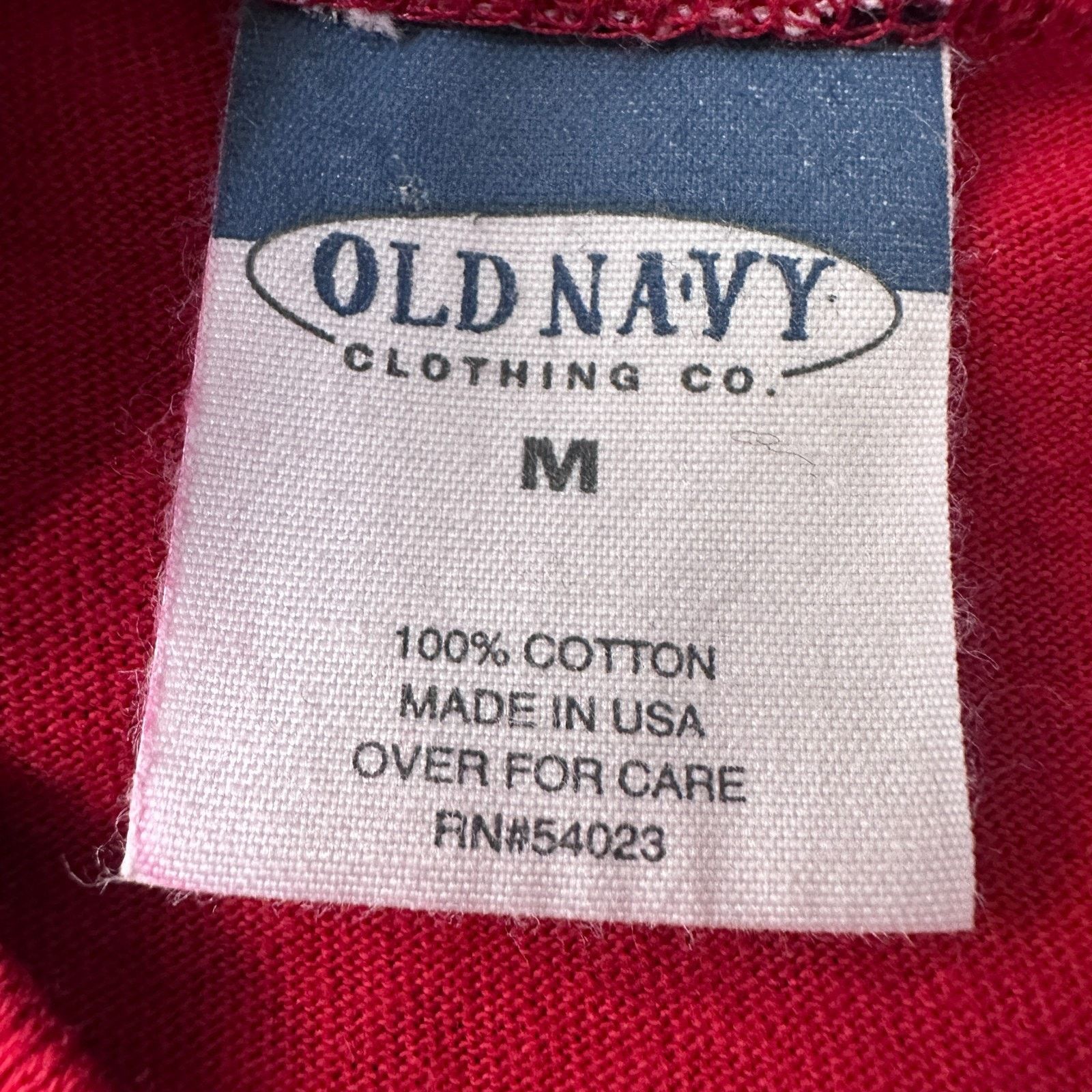 Old Navy Vintage Old Navy Country Skiing T-Shirt Men's Medium Red 90s Size US M / EU 48-50 / 2 - 5 Thumbnail