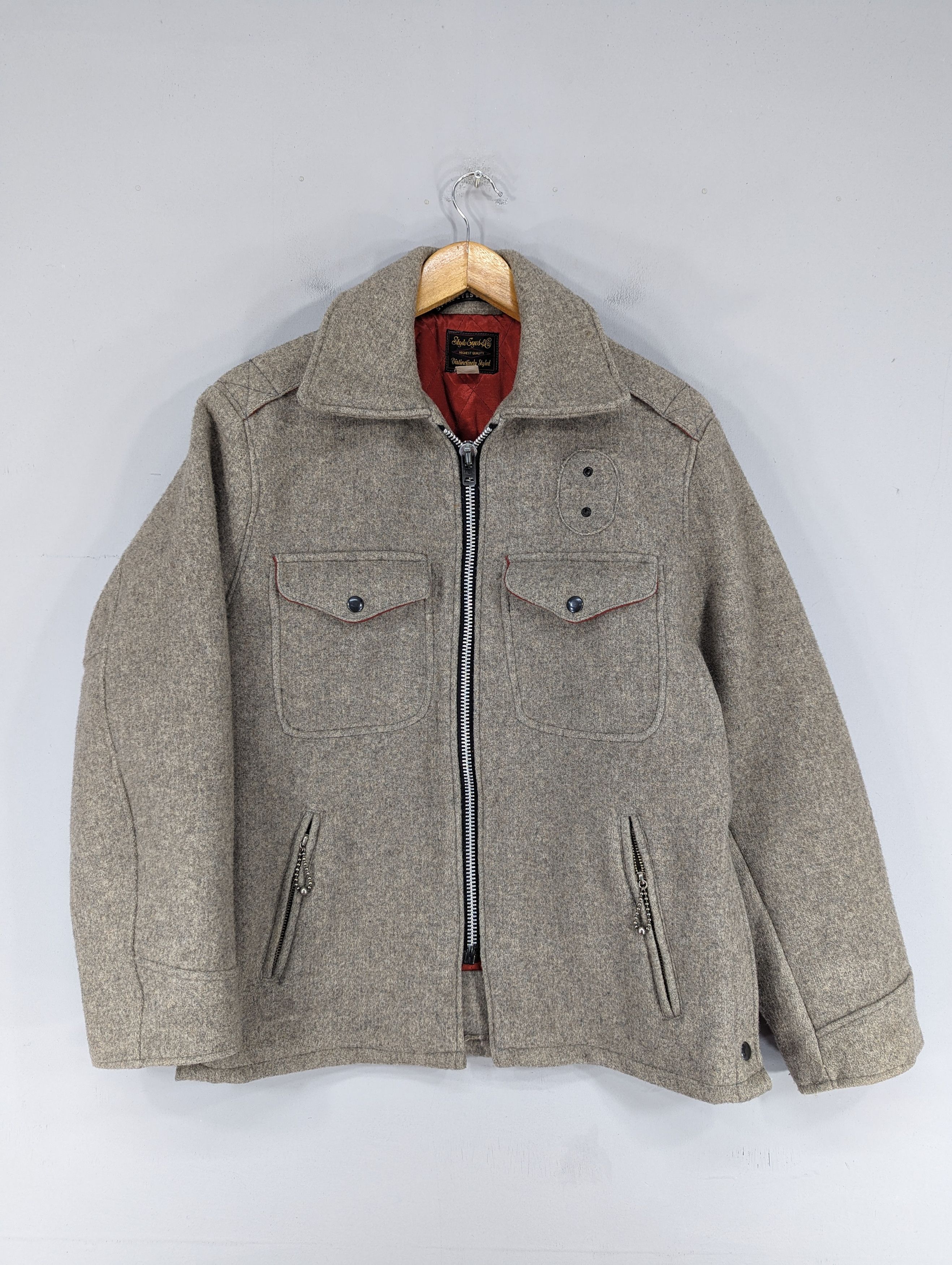 image of Toyo Enterprises x Vintage Style Eyes & Co By Toyo Enterprise Wool Jacket, Men's (Size Medium)