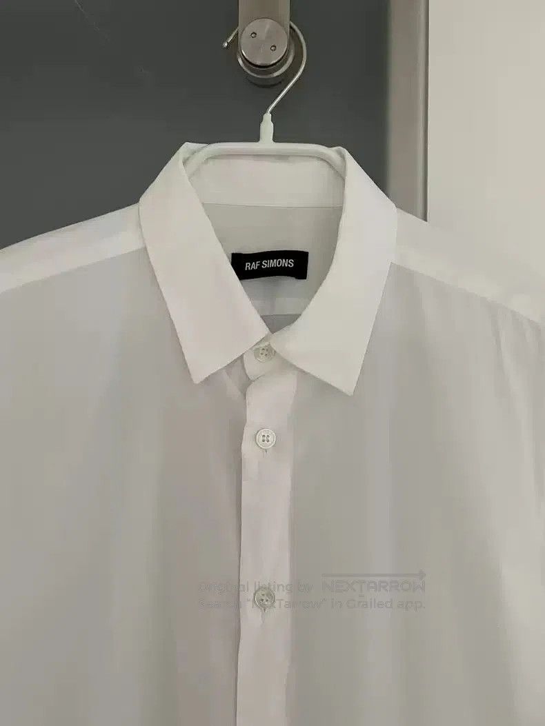 Raf Simons Raf Simons Men's blue and white stitching shirt. Size US M / EU 48-50 / 2 - 4 Thumbnail