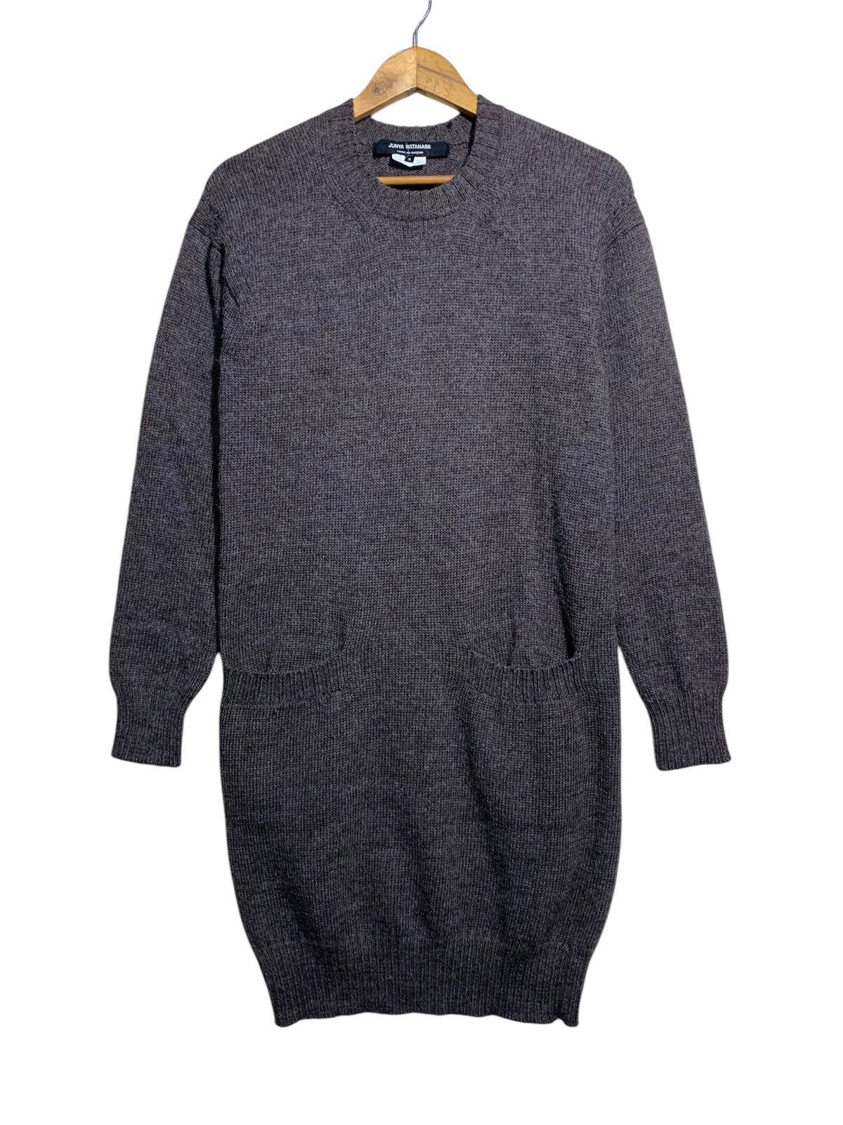 Comme des Garcons 🔥JUNYA WATANABE CdG WOOL MAXI DRESS Size S / US 4 / IT 40 - 1 Thumbnail
