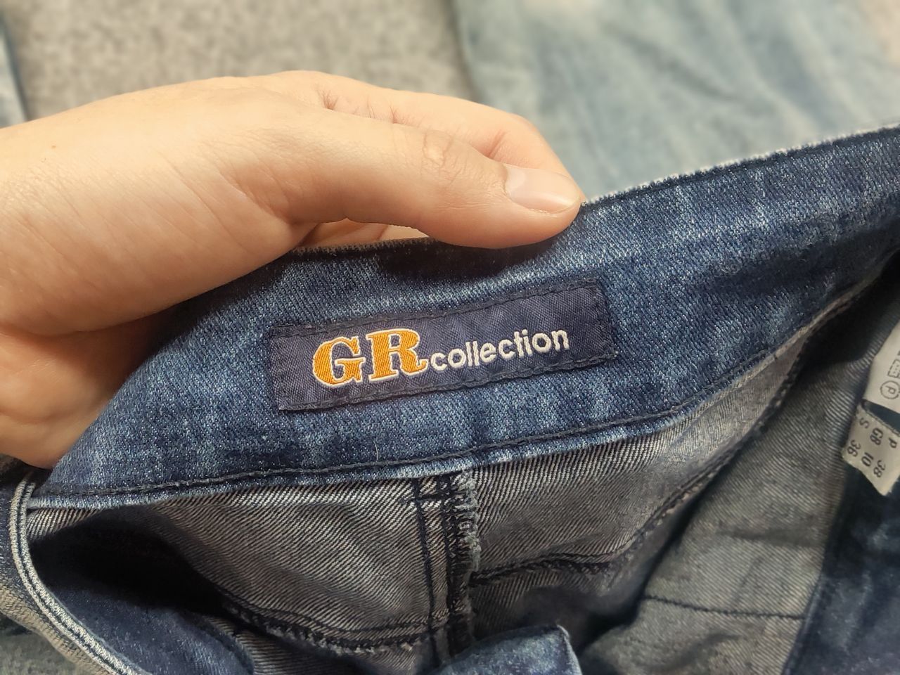Le Grande Bleu (L.G.B.) GR Vintage Faded Y2K lGB Y2K Opium Style Cargo Flared Jeans Size 30" / US 8 / IT 44 - 15 Thumbnail