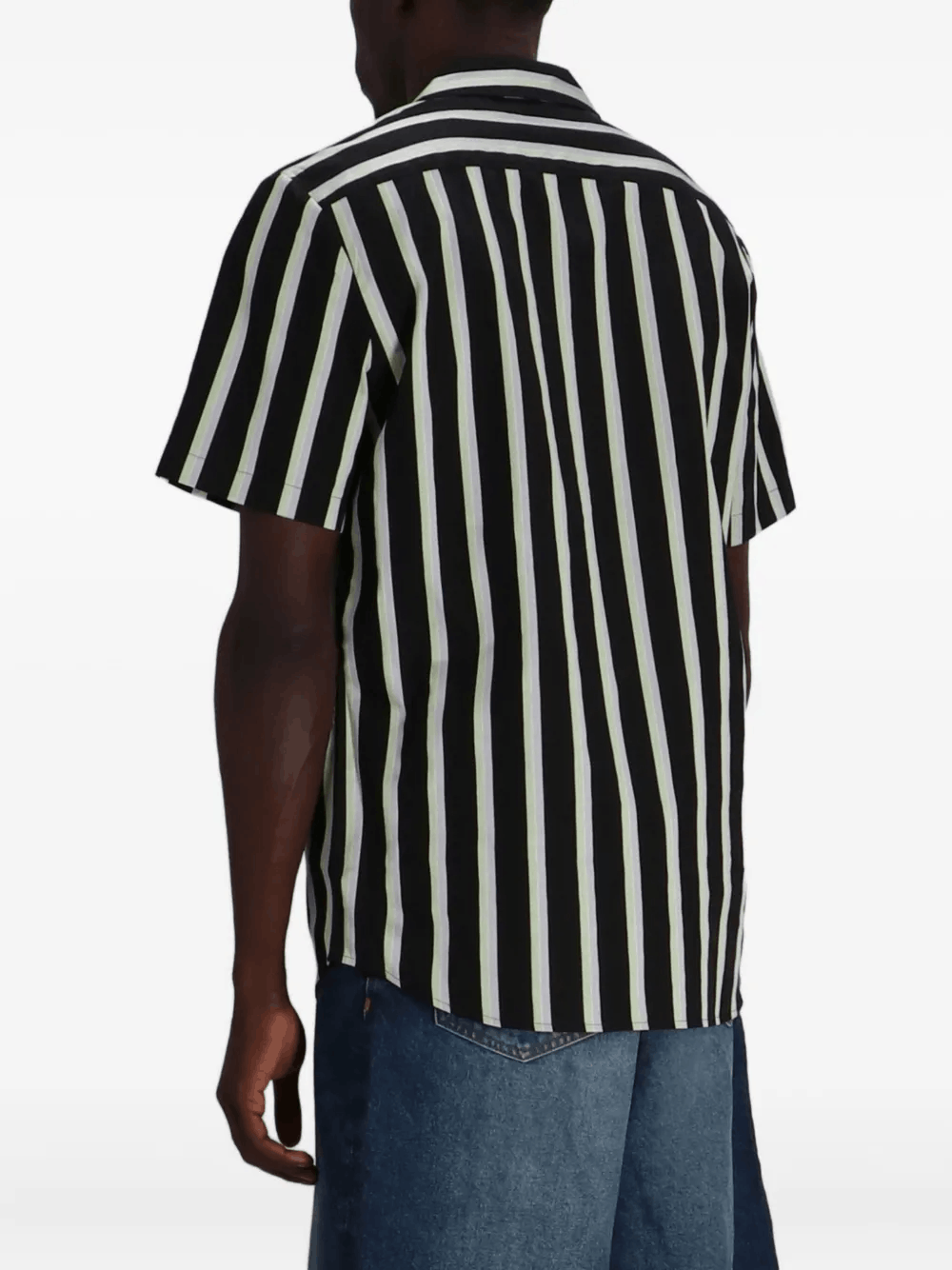 Other Short-Sleeve Shirt | Black – Classic Casual Men’s Shirt Size US XL / EU 56 / 4 - 2 Thumbnail