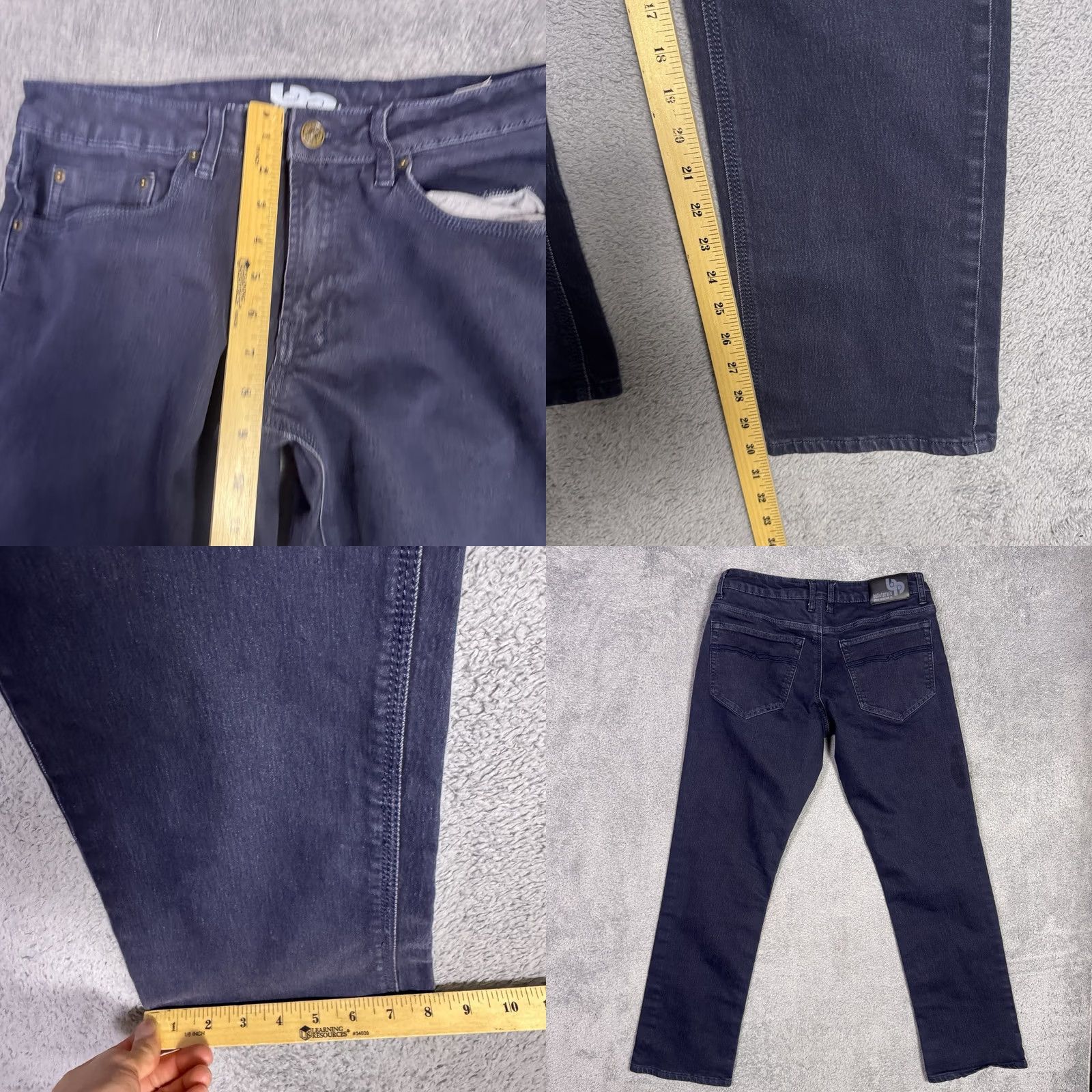 Denime Bulletprufe Jeans Mens 32x30 Regular Denim 5 Pocket Pants Navy Work Shirt? Size US 32 / EU 48 - 8 Thumbnail