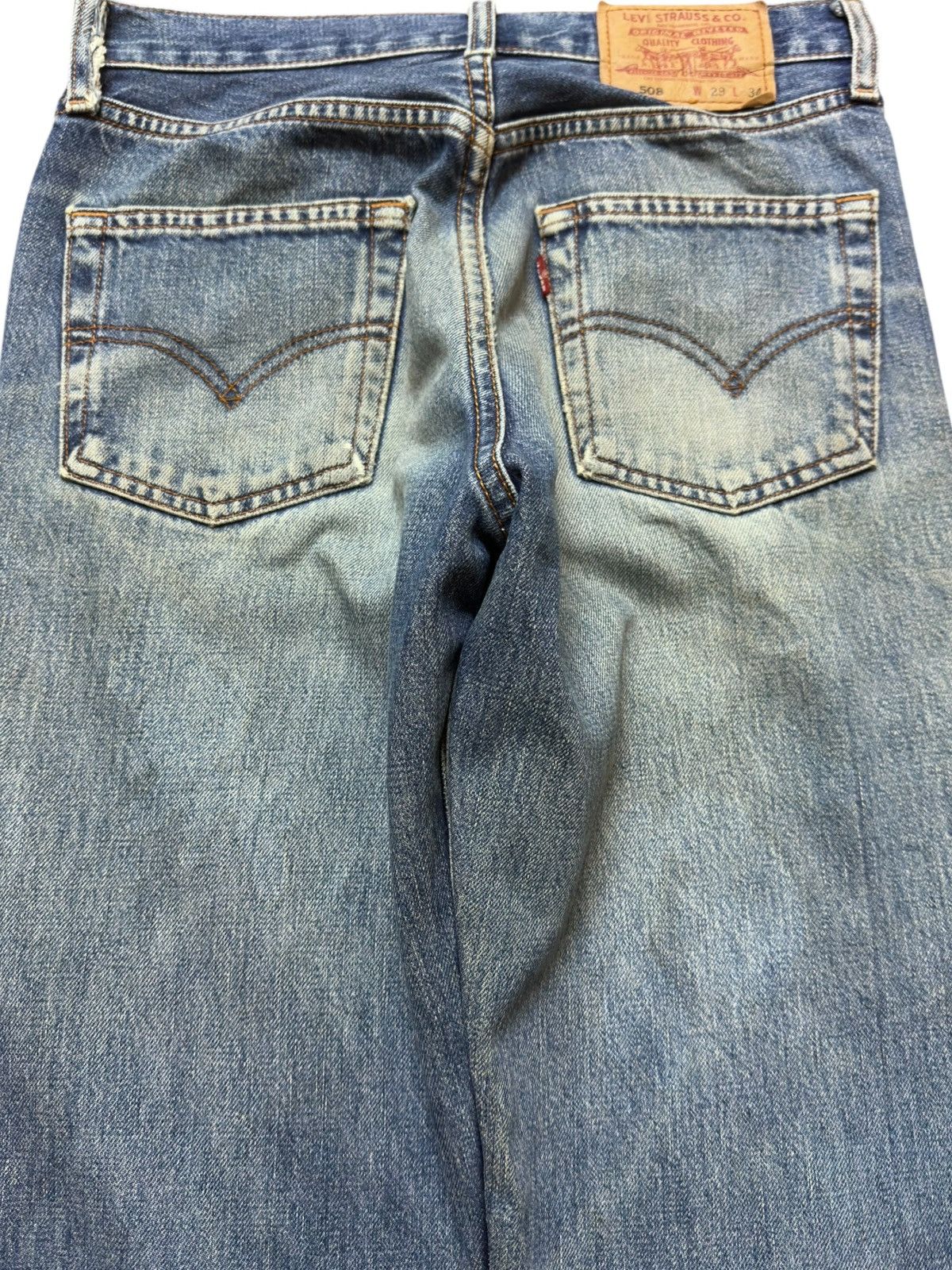 Levi's Vintage Clothing Vintage Levi’s 508 Mudwash Distressed Denim Size US 28 / EU 44 - 5 Thumbnail