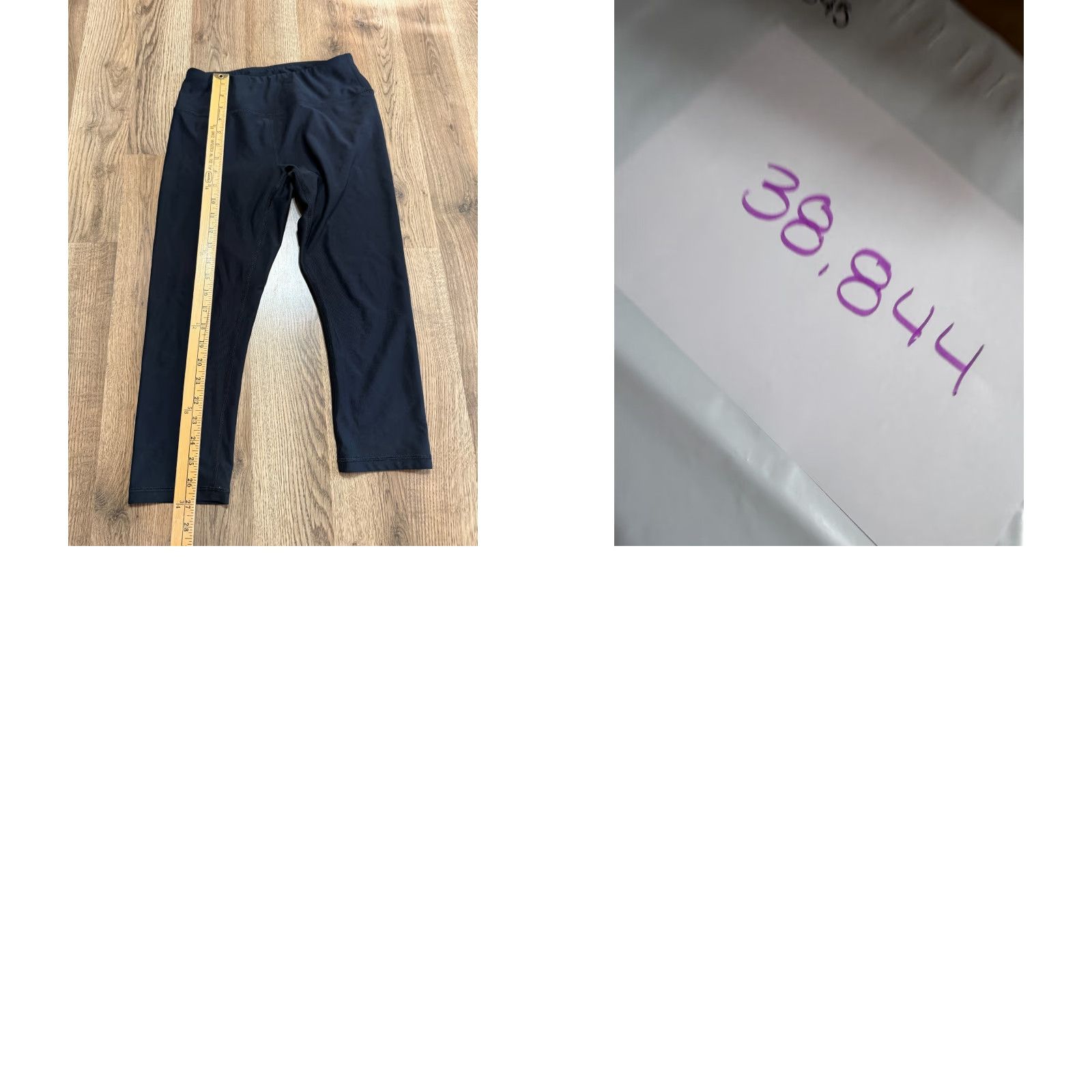 Vintage Maurices Pants Women's Medium Black Leggings Capris Pull On Size 32" / US 10 / IT 46 - 8 Thumbnail