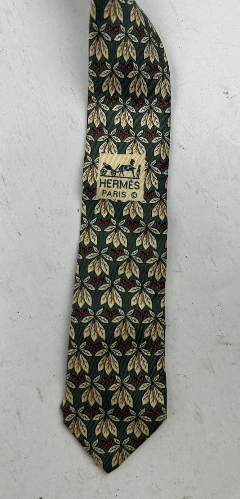 Hermes HERMES TIE - TC 48 Size ONE SIZE - 2 Thumbnail
