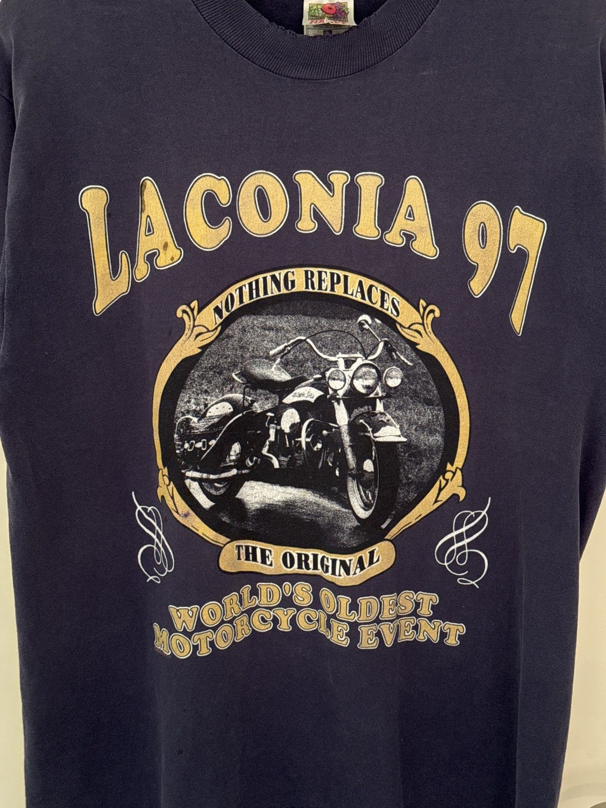 Vintage Vintage Laconia 97 T-Shirt Size US L / EU 52-54 / 3 - 4 Thumbnail