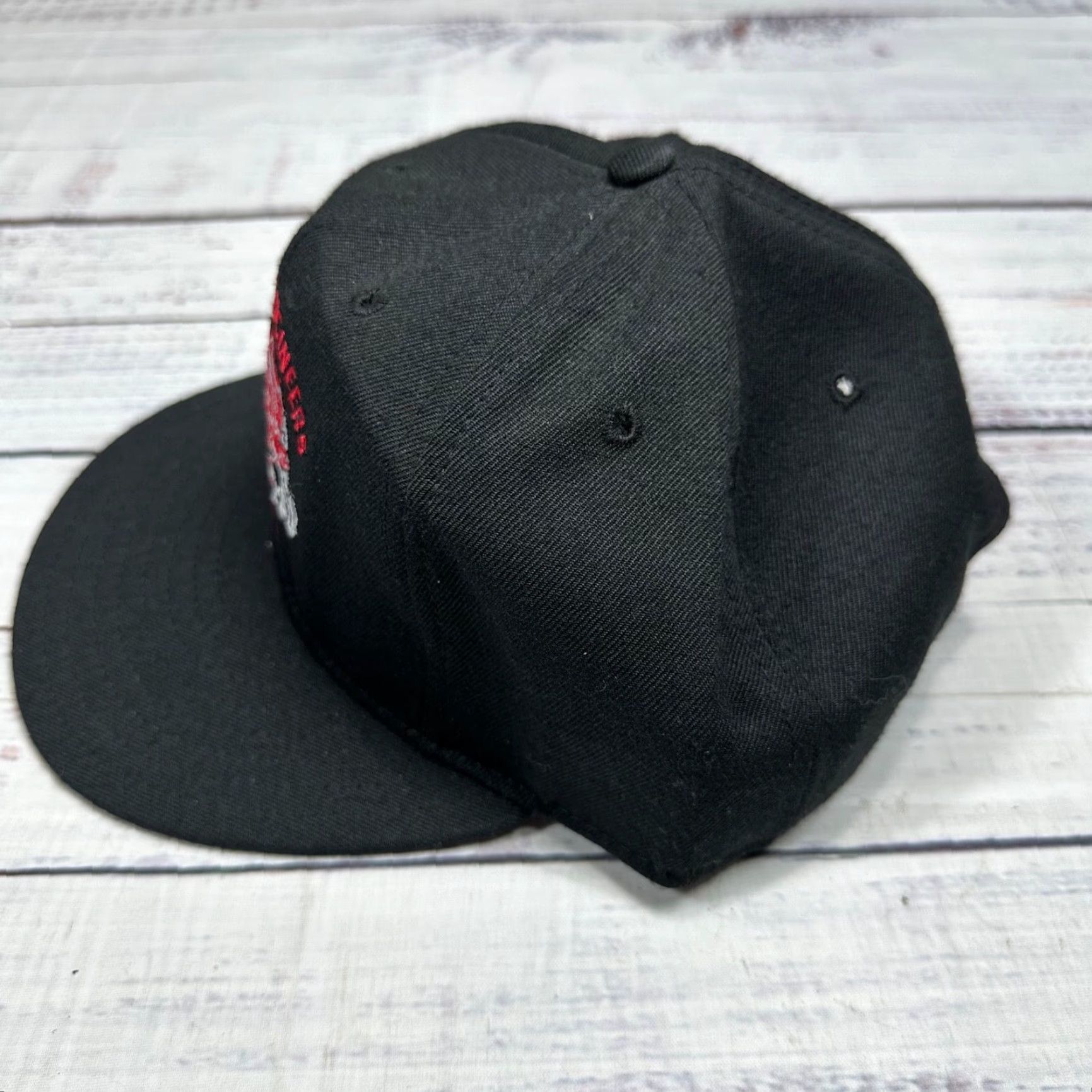 Bally Vtg USAF 92nd Civil Engineers Prime Beef Snapback Ball Cap Black One Size Size ONE SIZE - 6 Thumbnail