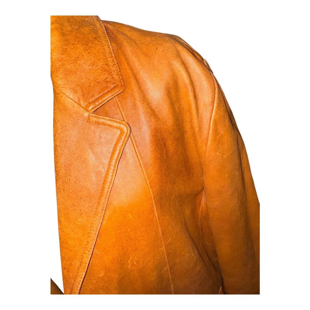 Wilsons Leather VTG Wilson’s Leathers Carmel leather collared jacket size XL Size XL / US 12-14 / IT 48-50 - 8 Thumbnail