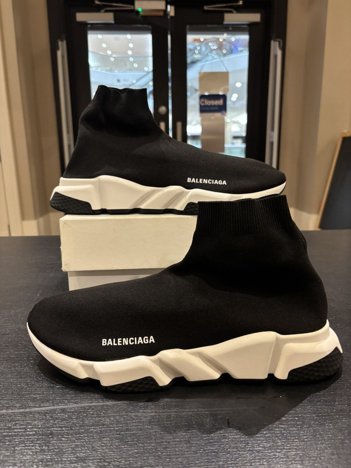 Balenciaga Balenciaga Sock Runner Black Size US 13 / EU 46 - 1 Thumbnail
