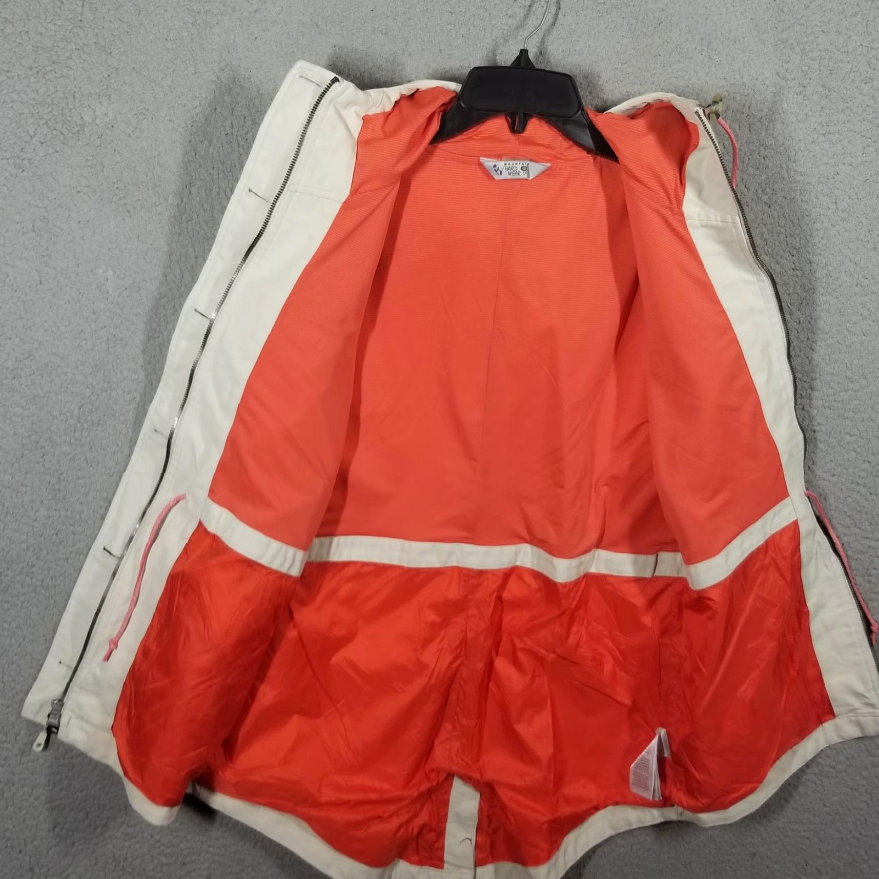 Mountain Hardwear Mountain Hardwear Parka Jacket Womens Medium White Hooded Lined Pockets Outdoor Size M / US 6-8 / IT 42-44 - 2 Thumbnail