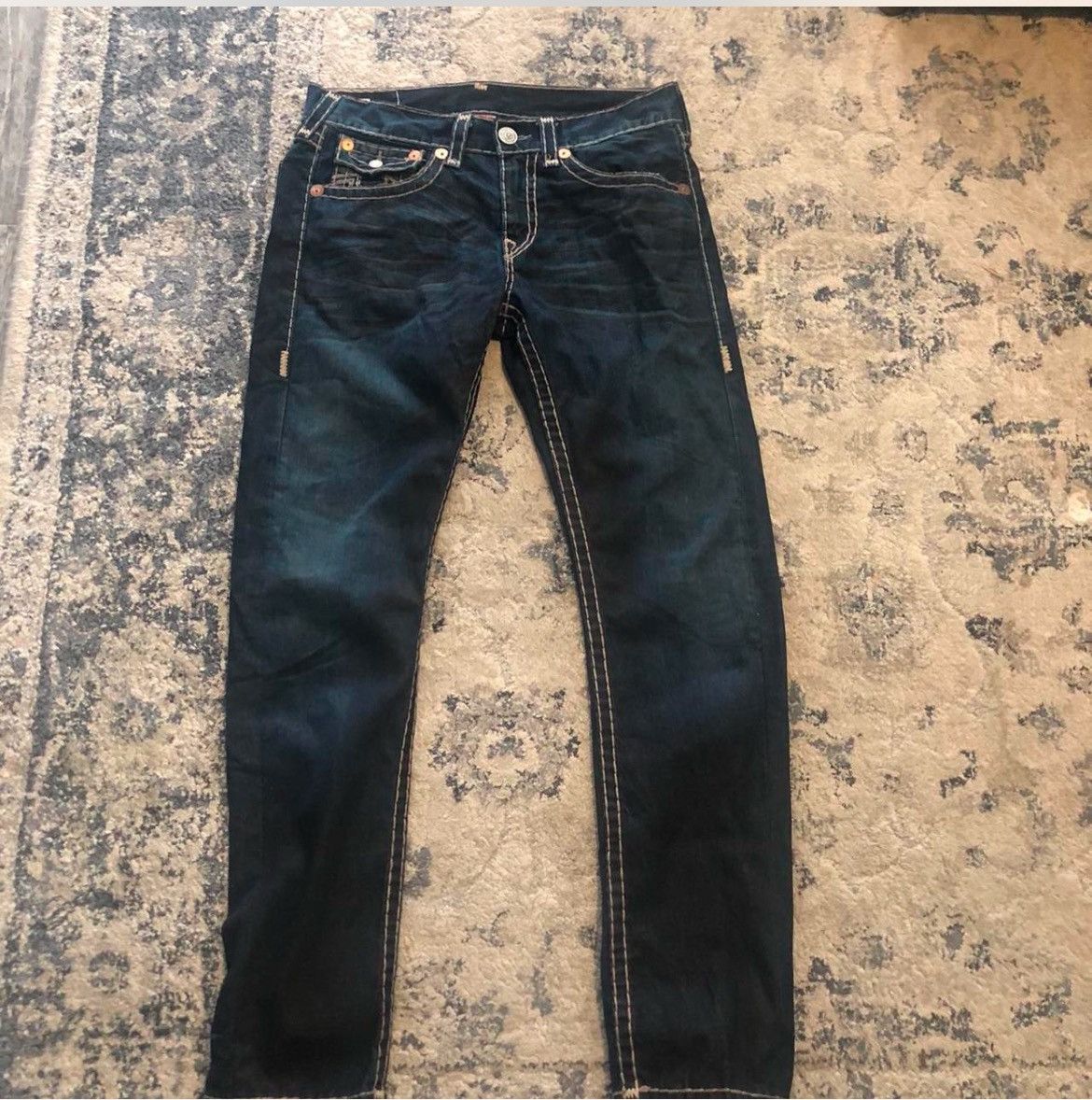 True Religion Thick stitch true religion jeans Size US 34 / EU 50 - 1 Thumbnail