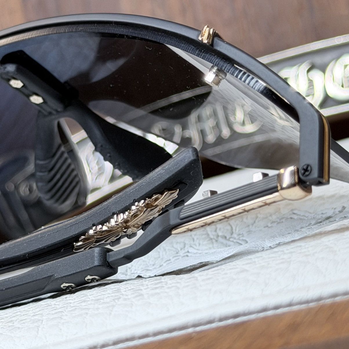 Chrome Hearts Chrome Hearts CLITANIC Sunglasses Size ONE SIZE - 15 Thumbnail