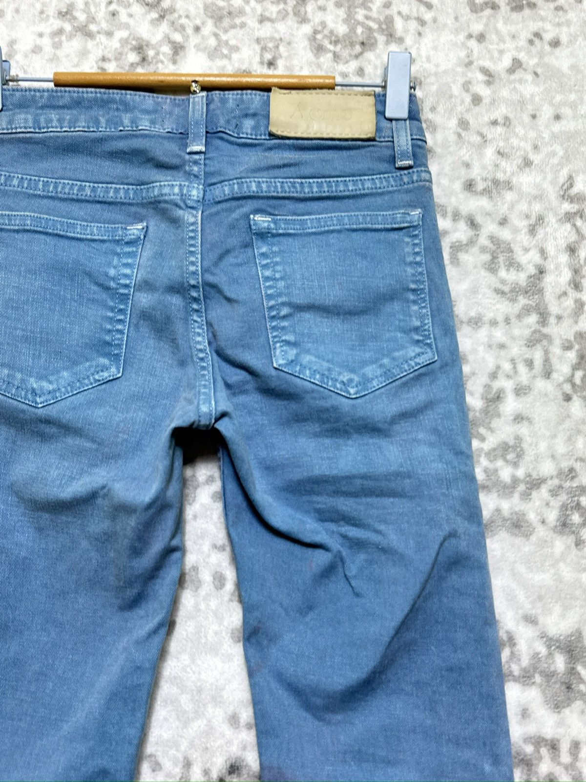 Acne Studios Super Skinny Acne Studios Hex/Blush Jeans Size 25" / US 0 / IT 36 - 9 Thumbnail