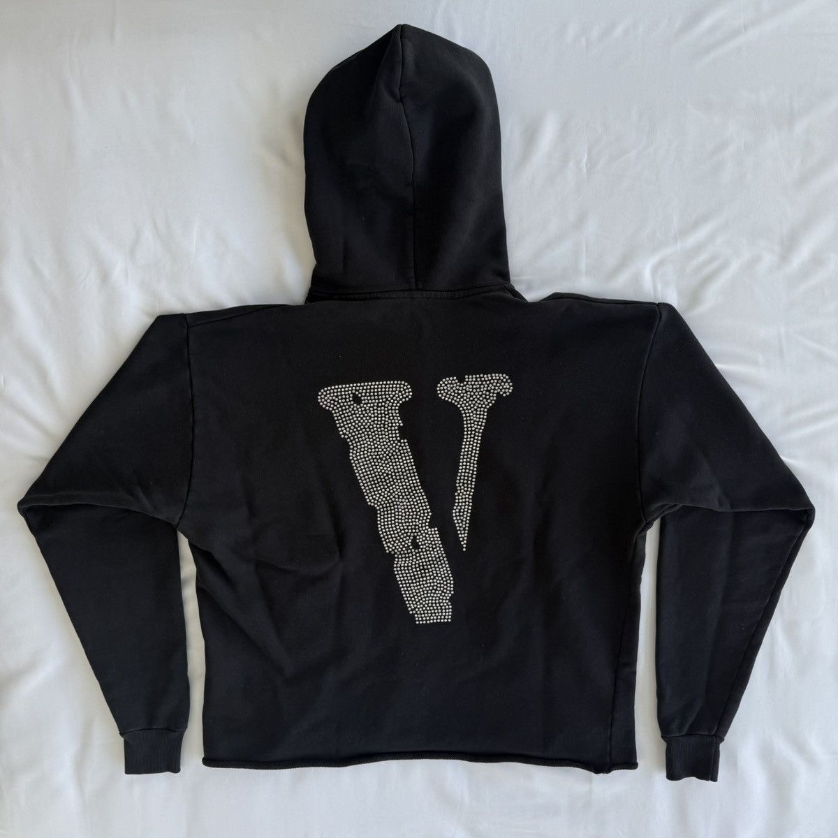 Vlone Staple Red Rhinestone Hoodie Size US M / EU 48-50 / 2 - 3 Thumbnail