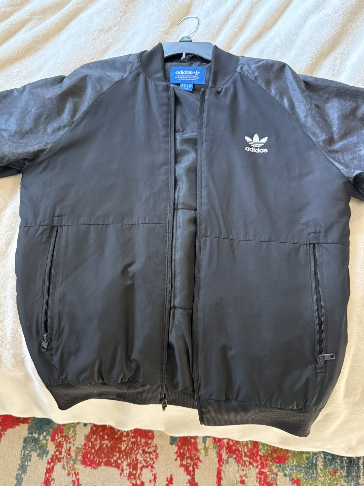 Adidas Adidas Black Puffer Jacket Size US M / EU 48-50 / 2 - 2 Thumbnail