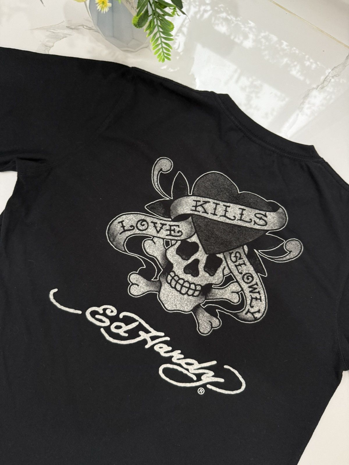 Ed Hardy 90’s ED HARDY RARE MULTI BIG BACK LOGO Y2K RETRO TEE TSHIRT Size US M / EU 48-50 / 2 - 7 Thumbnail