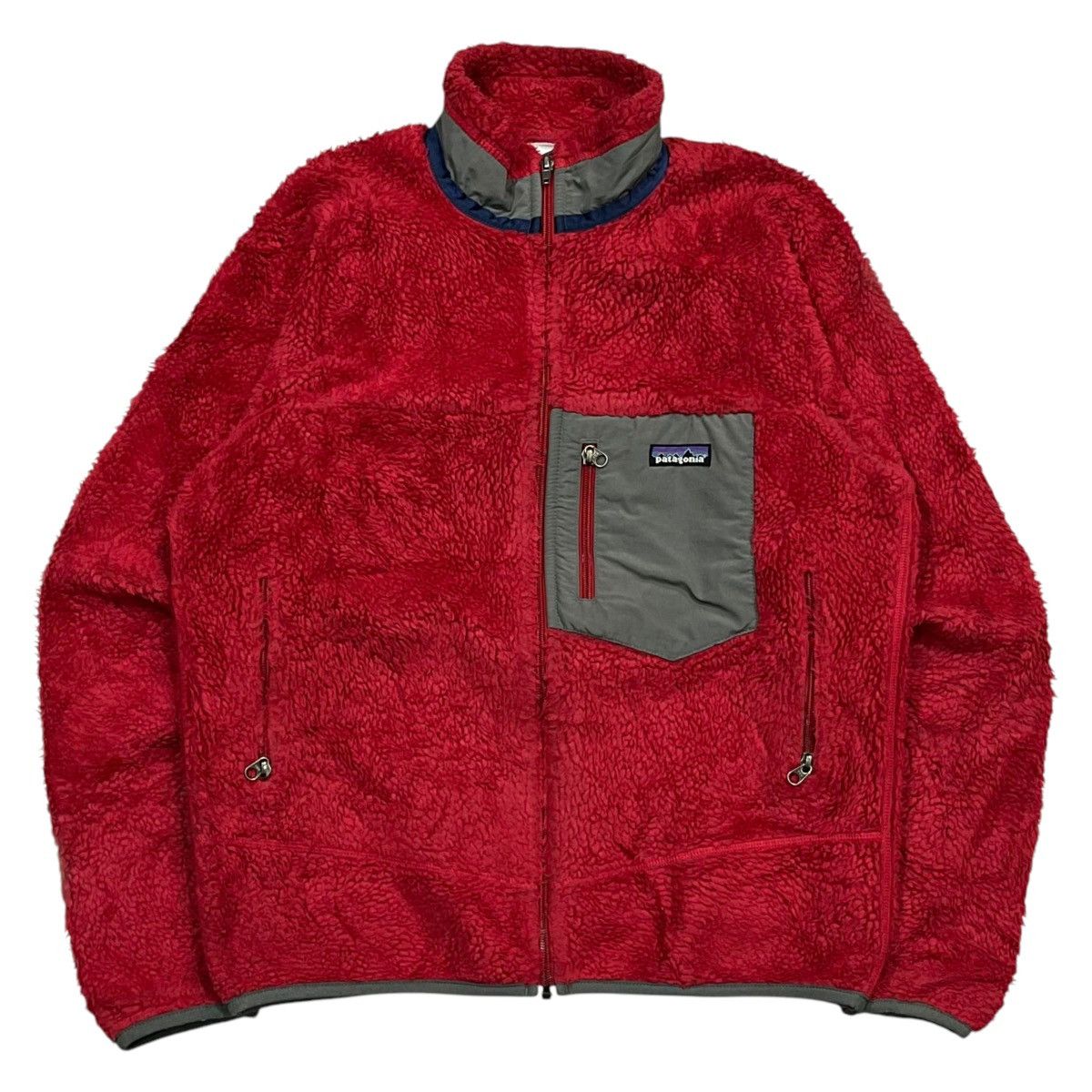 Patagonia × Vintage Patagonia Classic Retro X Red Sherpa Fleece Jacket Size US S / EU 44-46 / 1 - 1 Thumbnail