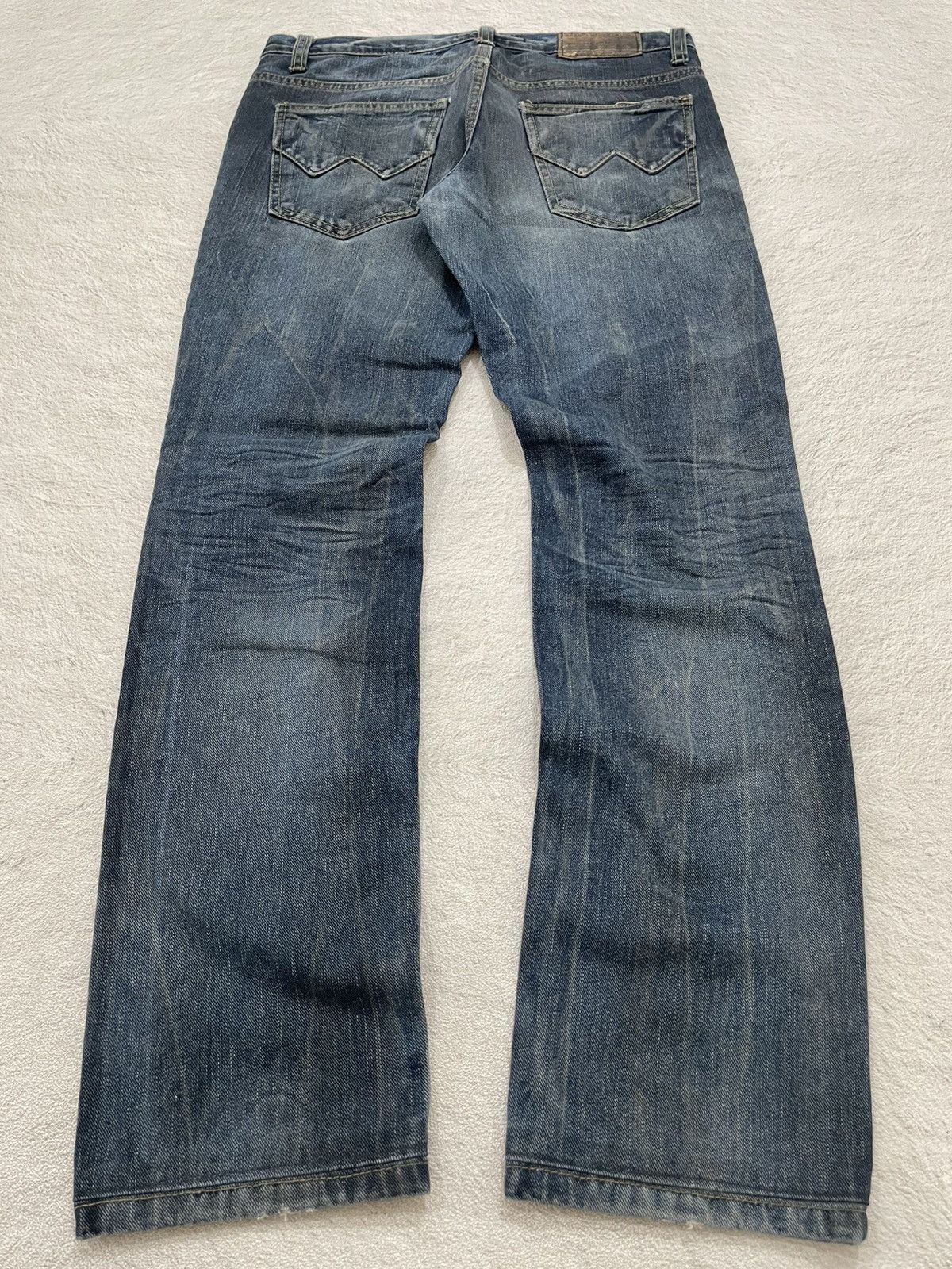 Japanese Brand 2000s Example Basic Denim Mudwash Y2K Size US 30 / EU 46 - 2 Thumbnail