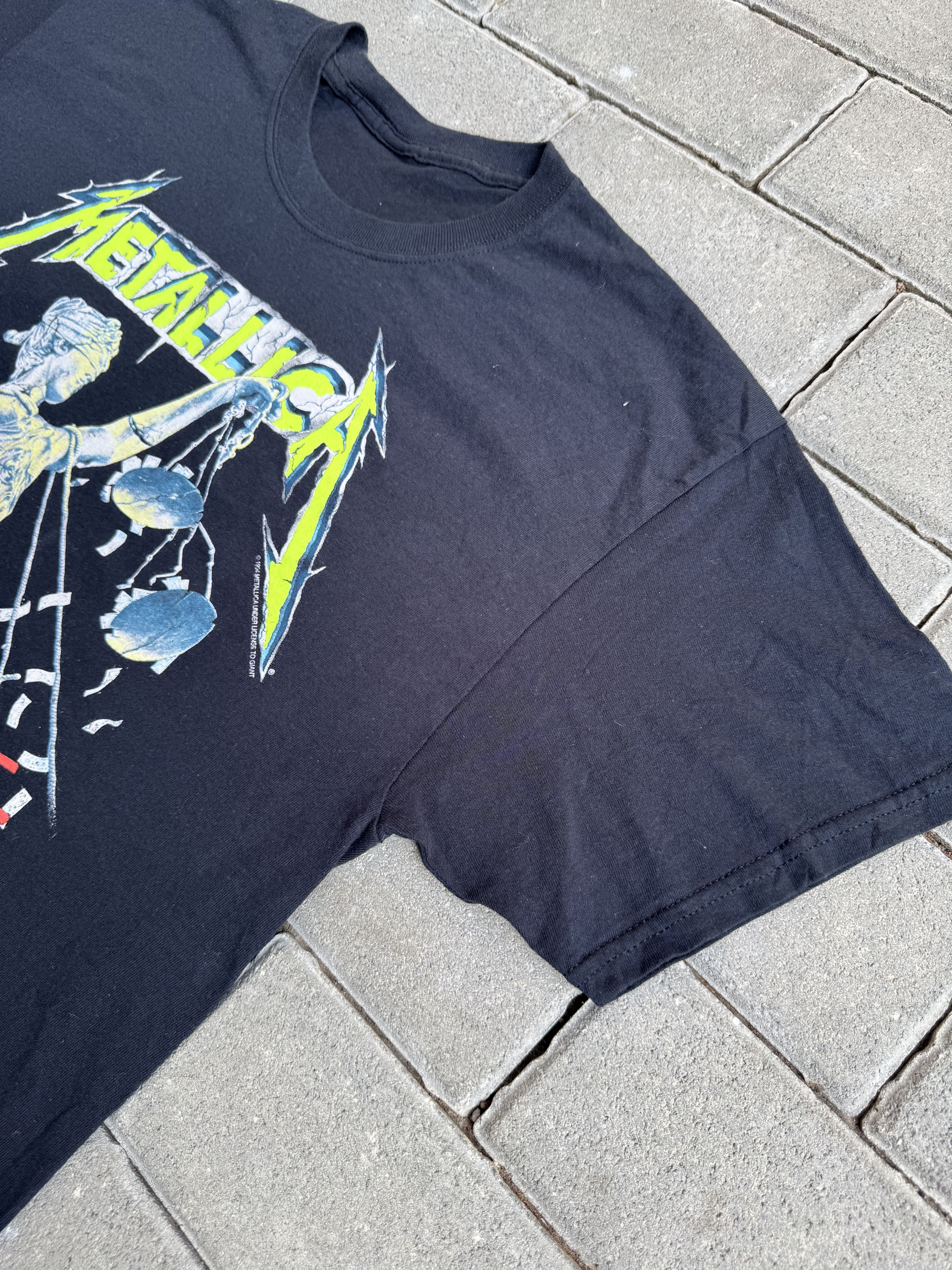 Metallica Vintage Metallica And Justice For All T-shirt 1994 Size US L / EU 52-54 / 3 - 4 Thumbnail