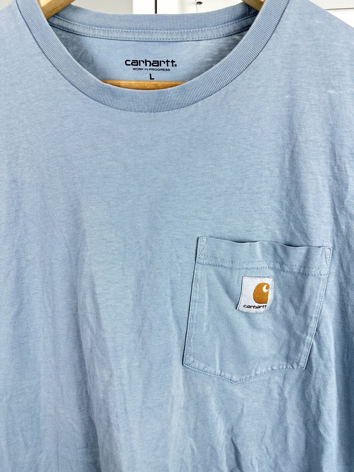 Carhartt Carhartt basic blank pocket tee t-shirt Size US L / EU 52-54 / 3 - 6 Thumbnail