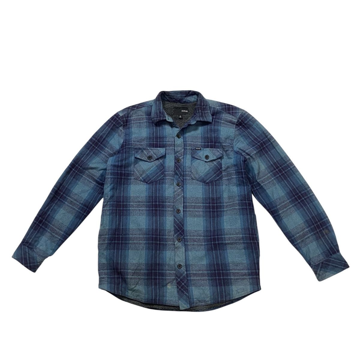 Hurley Hurley flannel plaid sherpa jacket Size US S / EU 44-46 / 1 - 1 Thumbnail