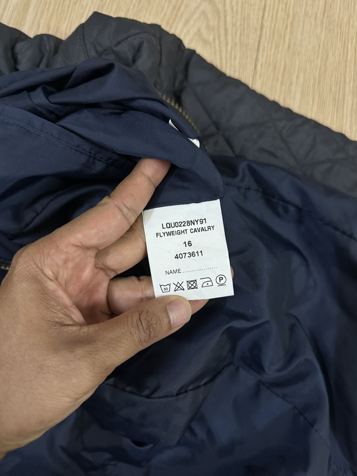 Barbour Rare And Beautiful Barbour Flyweight Cavalry Quilted Jacket Size US S / EU 44-46 / 1 - 14 Thumbnail