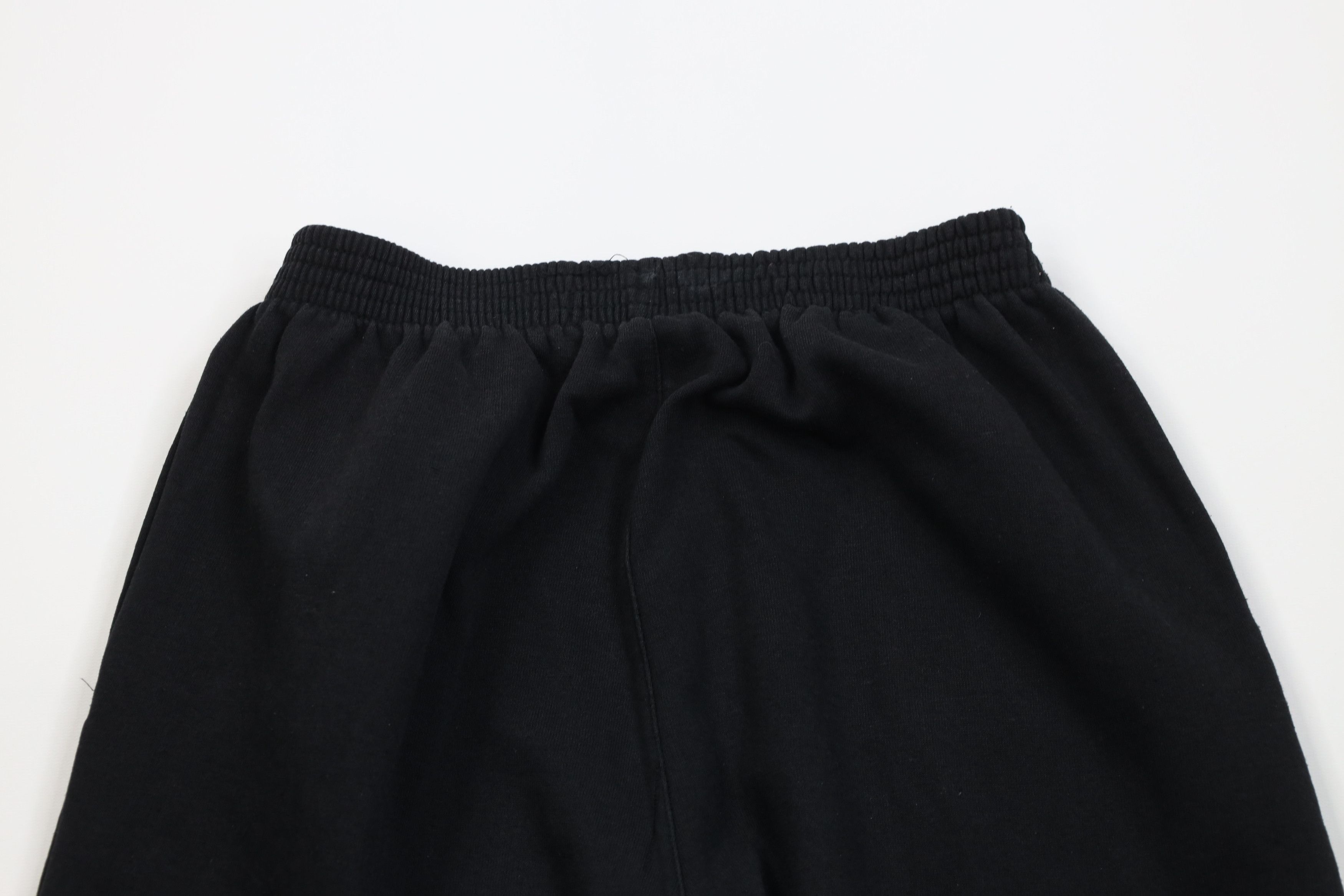 Vintage Vintage 90s Streetwear Blank Sweatpants Pants Black Size 26" / US 2 / IT 38 - 12 Thumbnail