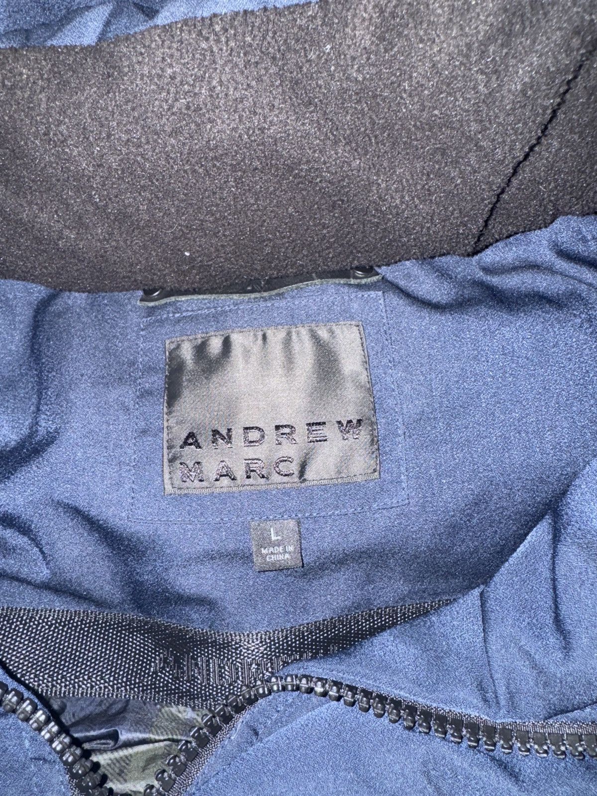 Andrew Marc Navy blue Belmont puffer Andrew Marc coat Size US L / EU 52-54 / 3 - 5 Thumbnail