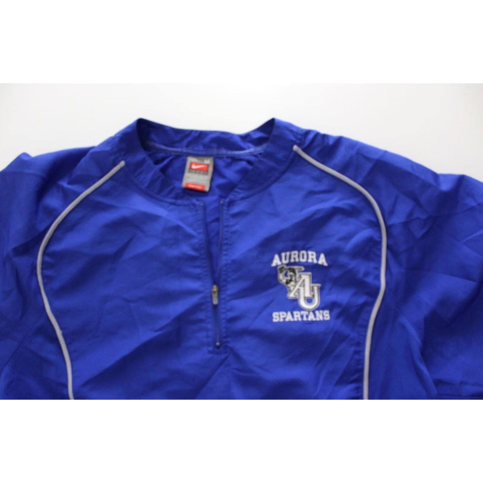 Nike Nike Auroa Spartans Embroidered Windbreaker Sweater Medium M Size US M / EU 48-50 / 2 - 4 Thumbnail