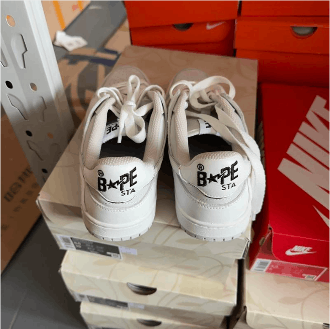 Bape ABATHINGAPE low cut board shoes for men Size US 7 / EU 40 - 7 Thumbnail