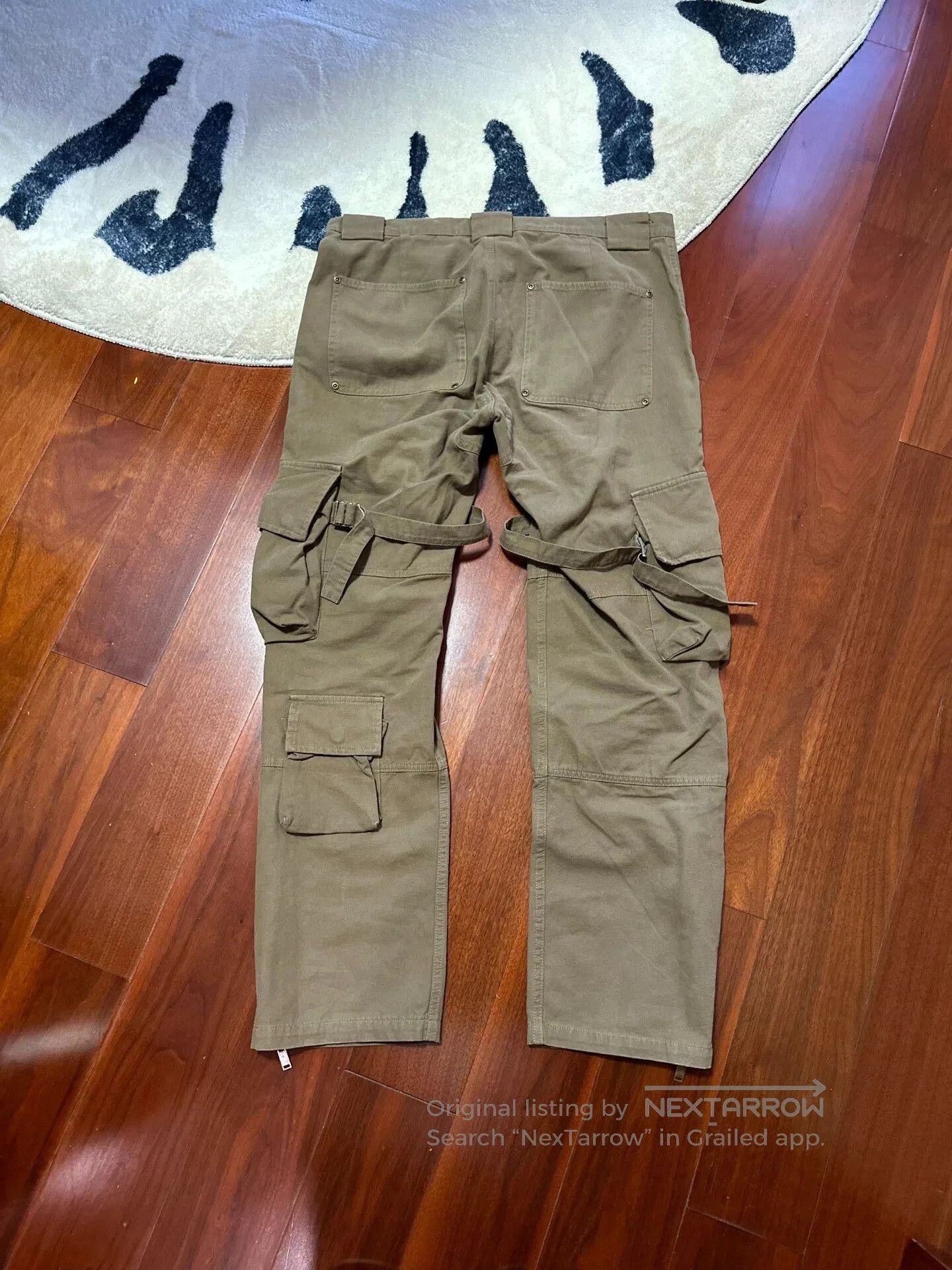 Japanese Brand KODYPHILLIPS Poopy Pants Cargo Pants. Size US 34 / EU 50 - 2 Thumbnail