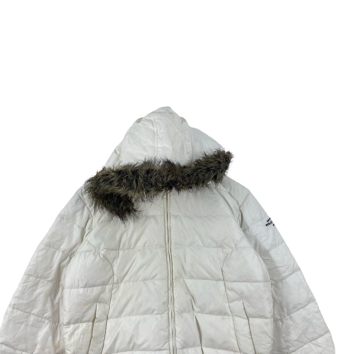Polo Ralph Lauren Vintage POLO JEANS CO RALPH LAUREN Down Puffer Jacket Fur Size S / US 4 / IT 40 - 2 Thumbnail
