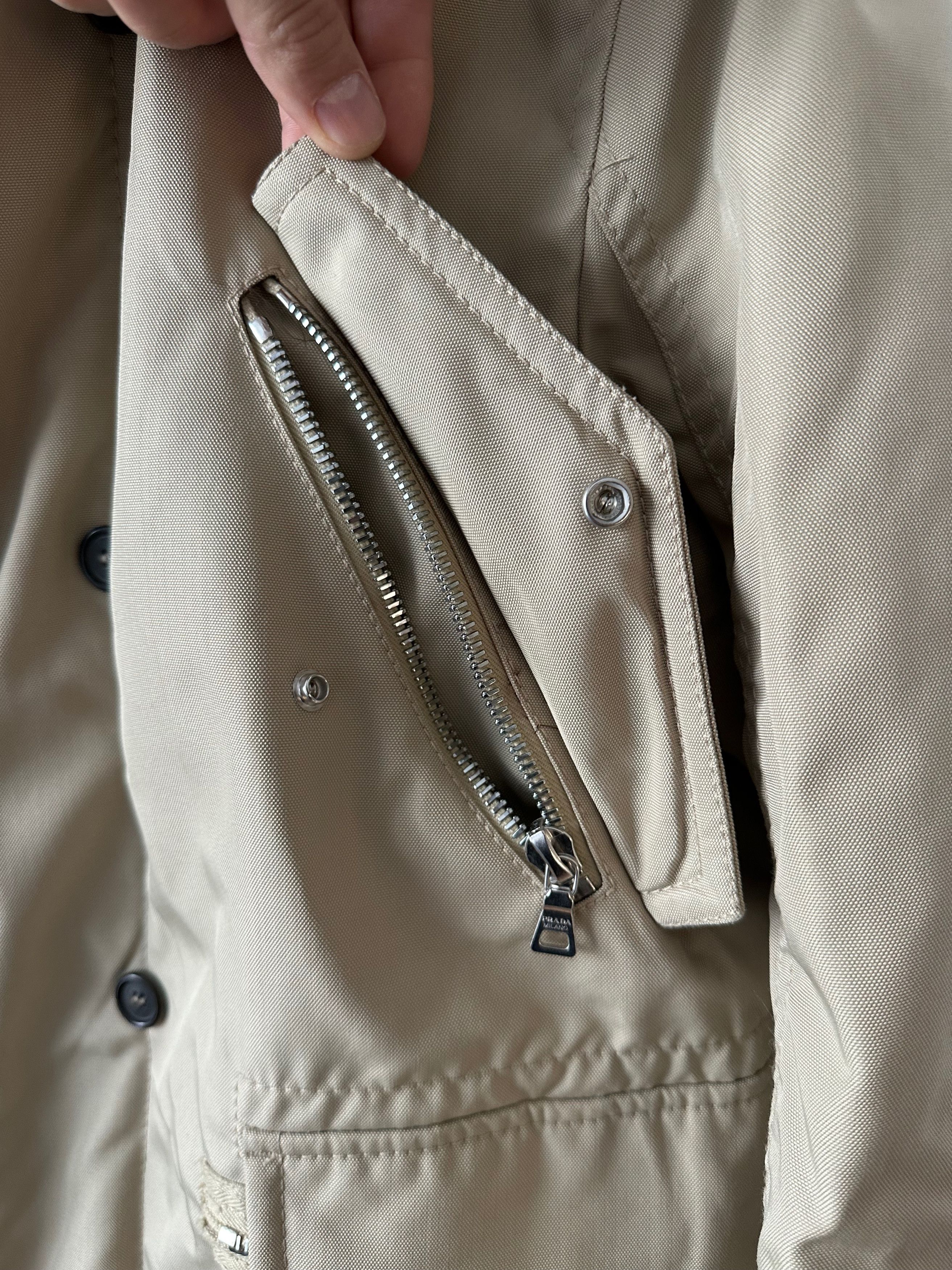 Prada PRADA padded beige coat warm jacket SGV496 coat Size US M / EU 48-50 / 2 - 4 Thumbnail