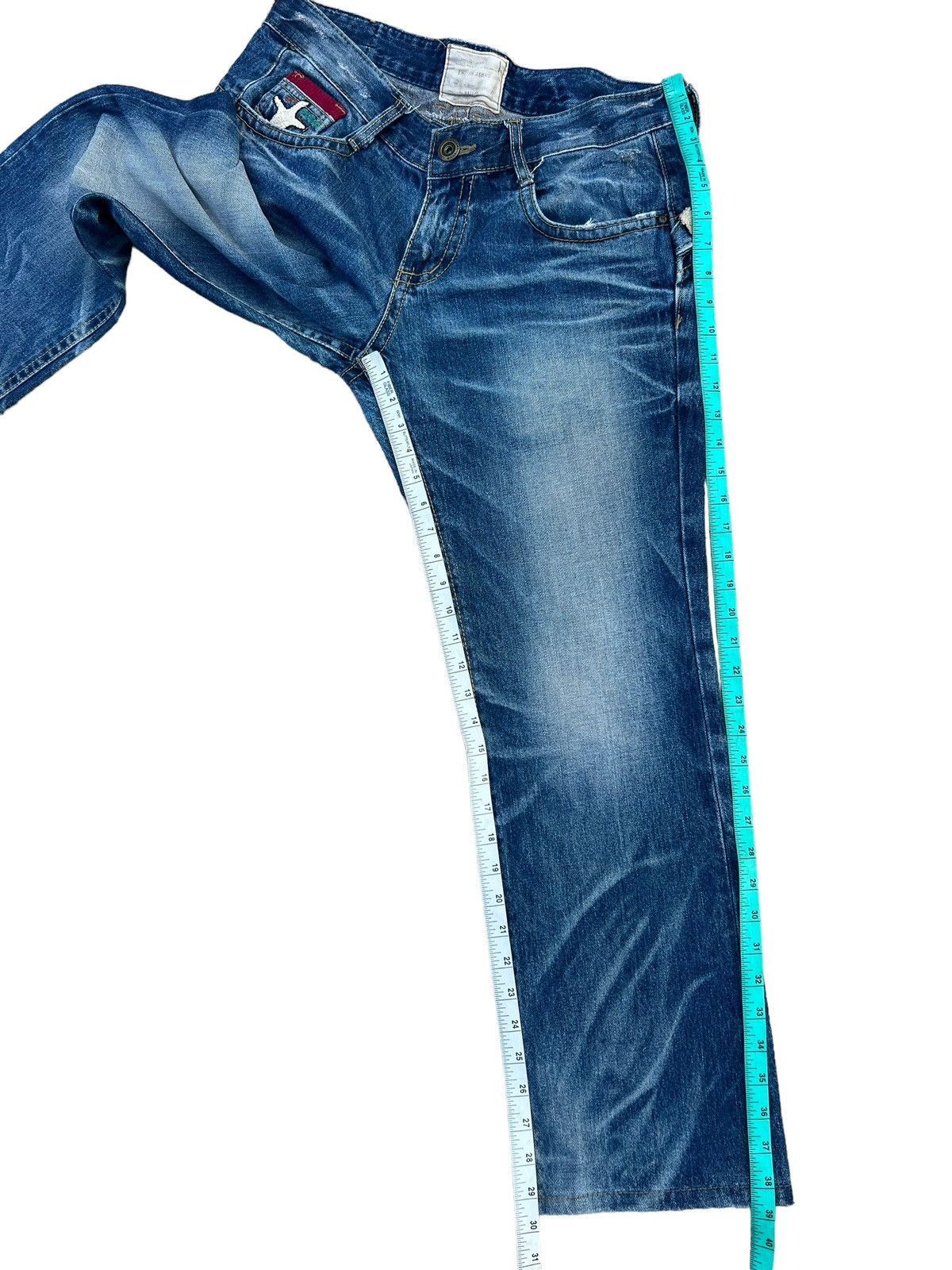 Japanese Brand RARE! Yoshitomo Nara Lolita Vintage Denim Jeans Size US 32 / EU 48 - 4 Thumbnail