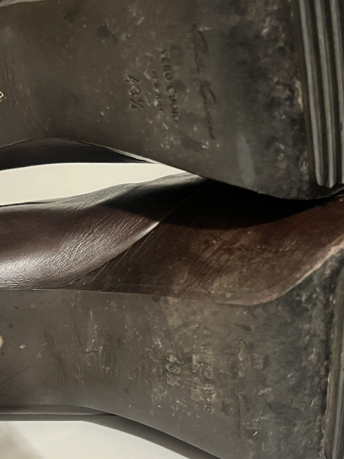 Rick Owens Rick Owens Luxor Oxblood Kiss Heels sz 43’5 Size US 10.5 / EU 43-44 - 10 Thumbnail