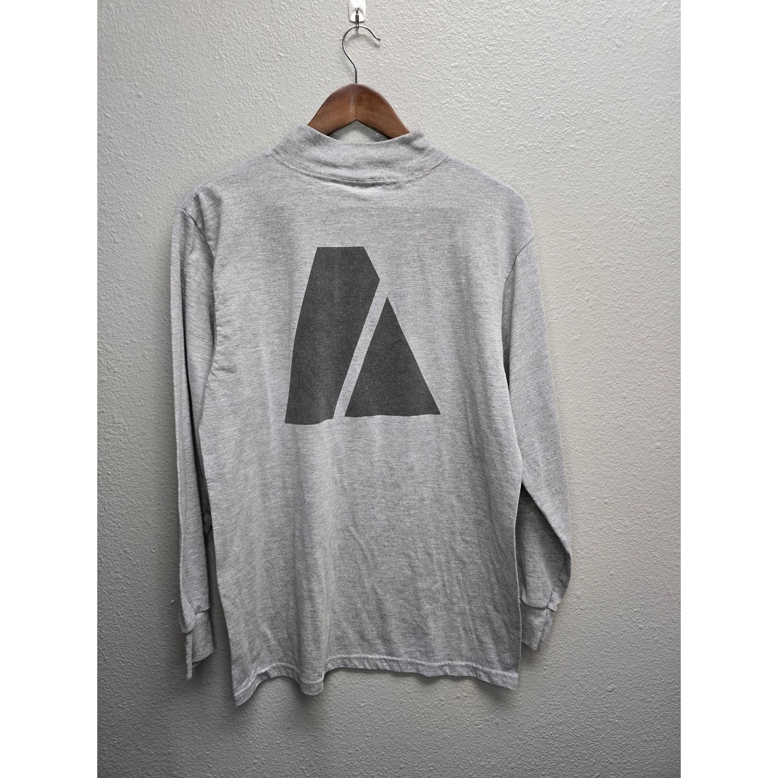 Vintage Army Long Sleeve Shirt PT Training Mock Neck Gray S Tee Size US S / EU 44-46 / 1 - 6 Thumbnail