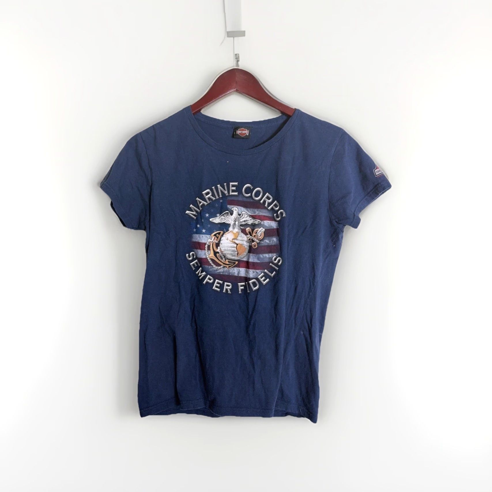 Harley Davidson Harley Davidson Scottsdale Women’s Medium T Shirt Blue Short Sleeve Size M / US 6-8 / IT 42-44 - 2 Thumbnail