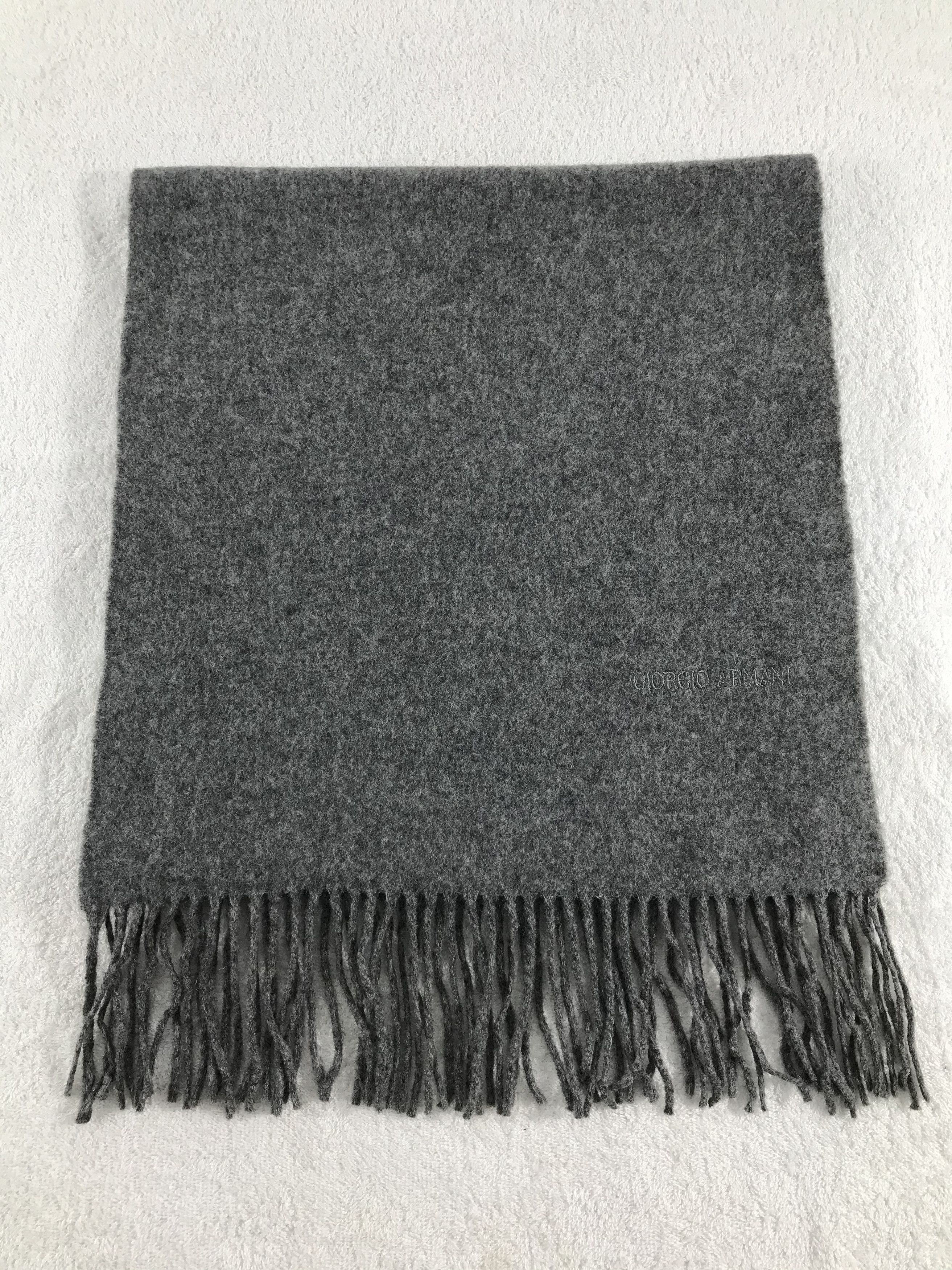 Giorgio Armani Vintage Giorgio Armani Scarf/Muffler/Neckwear MF672 Size ONE SIZE - 2 Thumbnail