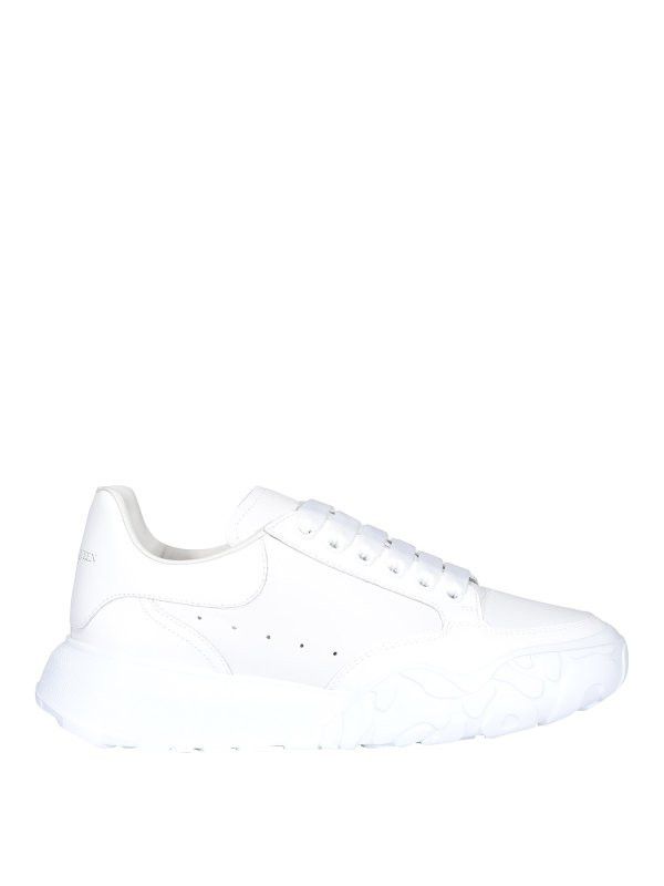 Alexander McQueen o1w1db10725 Court Trainer in White Size US 10.5 / EU 43-44 - 1 Thumbnail