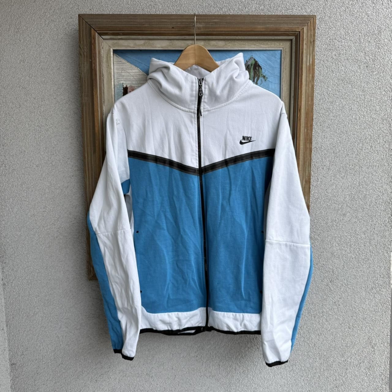Nike Nike Hoodie Tech Fleece Drill Zip Up Sweatshirt Size US M / EU 48-50 / 2 - 1 Thumbnail